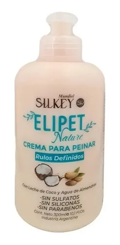 Elipet Naturesilkey Crema Para Peinar Rulos Definidos X 300