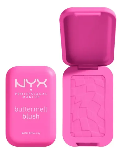 Nyx Professional Makeup – Buttermelt Blush – Rubor Tono Del Maquillaje 01 My Butta Half