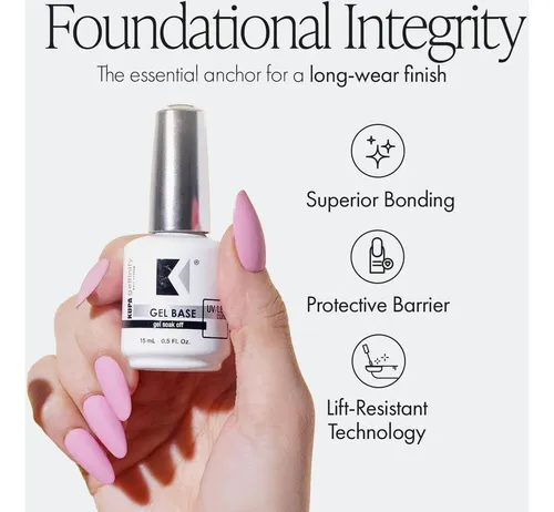 Base De Gel Para Uñas Gelfinity De Kupa (base Coat) 8 Oz