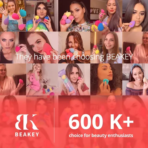 Set De Esponjas De Maquillaje Beakey Boun Boun, 5 Unidades,
