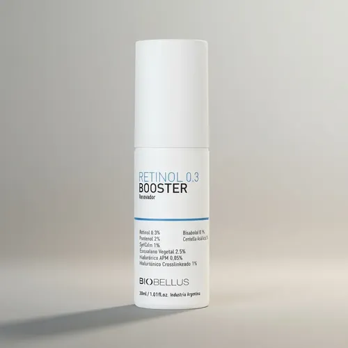 Booster Facial Retinol 0.3 30ml Biobellus Noche Piel Mixta