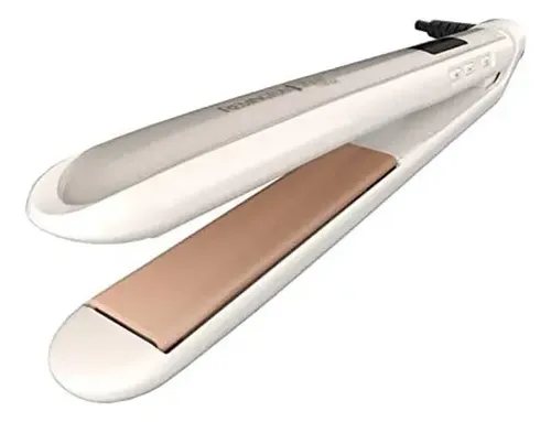 Plancha Para El Cabello Con Infusión De Argán Y Queratina Oro.