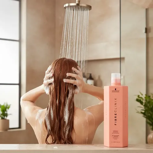 Shampoo Fortify 1000ml Fibre Clinix Schwarzkopf Fortificante