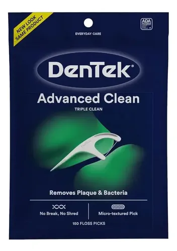Hilo Dental Con Mango Dentek Advanced Clean 20u