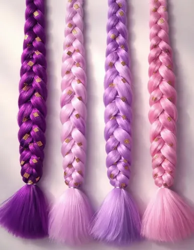 Trenza Rumi Lista Para Usar Guerrera K-pop 60 Cm