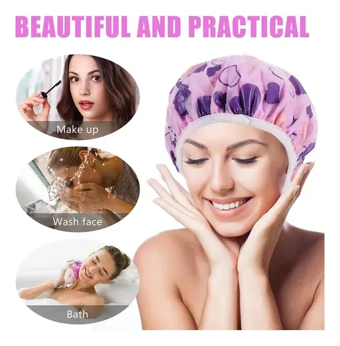 ` Gorro De Baño Multiusos For Secar El Cabello, 2 U