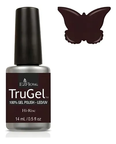 Esmalte Semipermanente Trugel Ezflow Creme Uñas Manicura Color Hi-rise