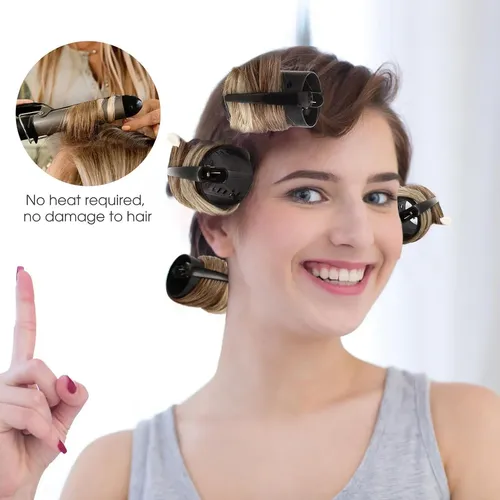 Set De Rulos Para Cabello Willbond 141 Piezas 6 Tamaños