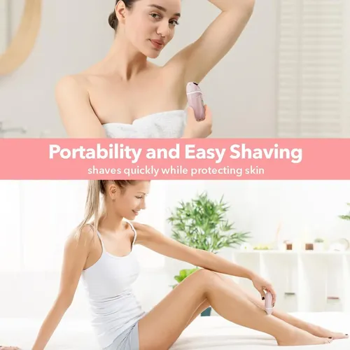 Depiladora Eléctrica Recargable Facial Y Zona Bikini