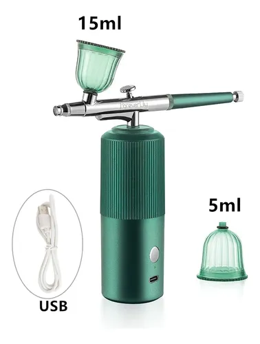 Mini Kit De Cuidado Facial Para Piel, Aerógrafo Y Uñas