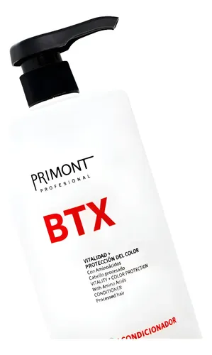Primont Btx Shampoo Reparador Pelo Procesados Teñidos 1lt