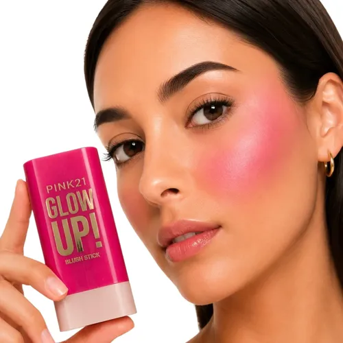Rubor En Barra Glow Pink 21 Blush Stick Maquillaje Crema