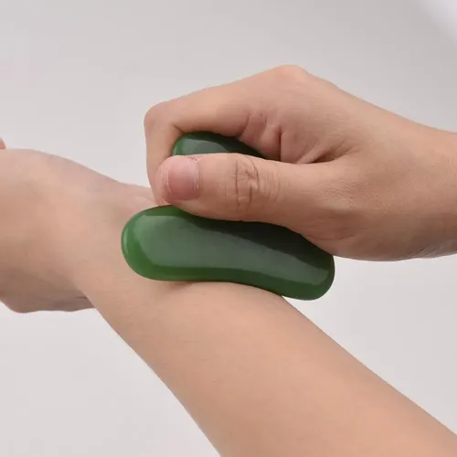 4 Gua Sha Jade Tratamiento Facial Corporal Hogar