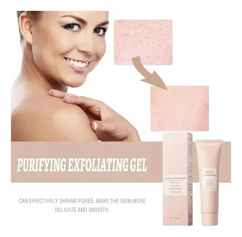 3 Unidades De Gel Exfoliante Purificante Exfoliante,
