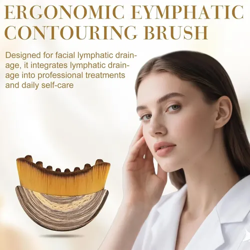 Set Gua Sha Y Cepillo Facial Metalizado Para Masaje