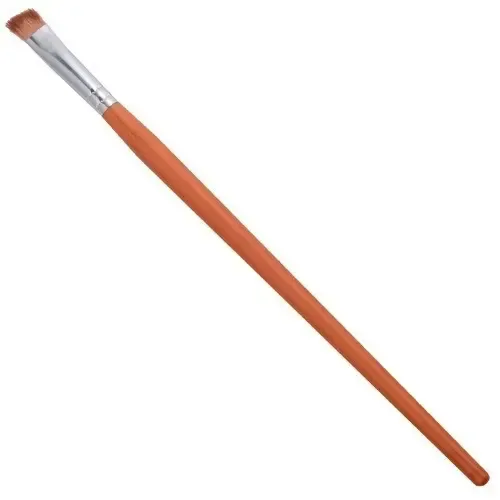Brocha De Ojos Jessamy P2814 Punta Plana Angular Sintética