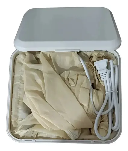 Secador De Ropa Portátil Eléctrico Plegable Secado Rápido Blanco