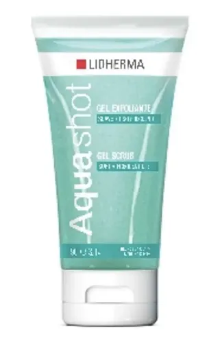 Gel Exfoliante Aqua Shot Lidherma 100g Limpieza Facial