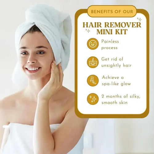 Moom Cera Facial Viaje Kit Sugaring 1.6 Oz