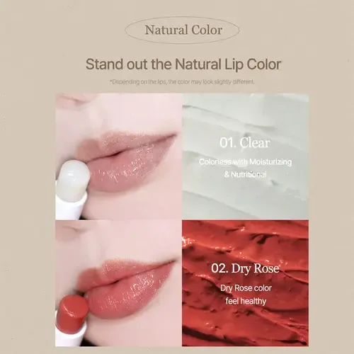 Mixsoon Bálsamo Labial Vegano Melting 01 Clear Hidratación