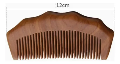 Peine Massageador De Madera Para Mujer Cabello Suave De