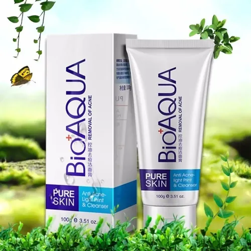 Jabón Bioaqua Pure Skin Antiacné para el Control de Grasa y Poros con Centella Asiática