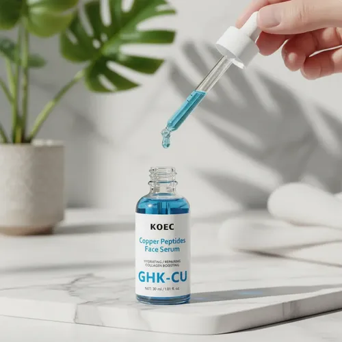 Serum Ghk Cu Koec Peptidos De Cobre 30ml Acido Hialuronico