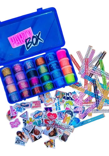 Combo Stand Completo Glitter Bar Tatu Brillos Strass