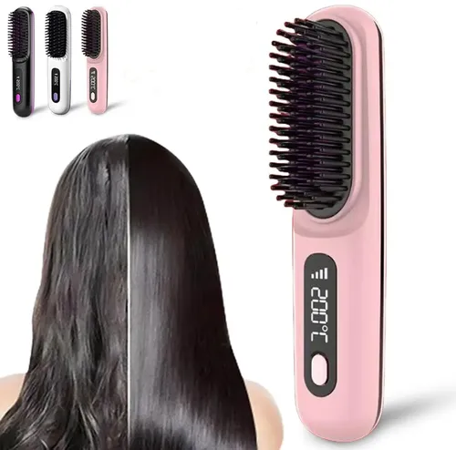 Plancha Hair Mini Flat Iron 2025 Portátil Inalámbrica – Plan