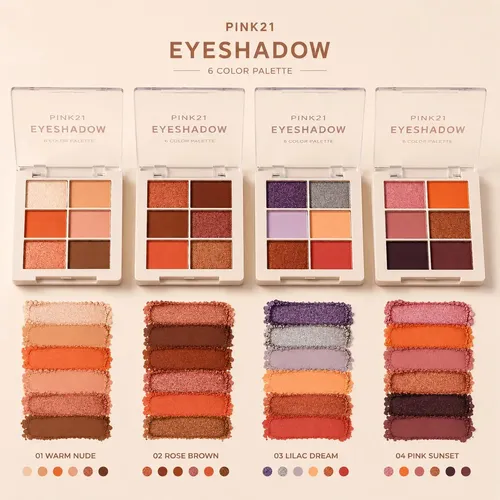Sombras Para Ojos Pink 21 Eyeshadow