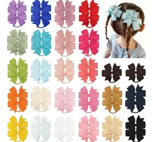 As 50pz Ligas For El Cabello Scrunchies Mayoreo As
