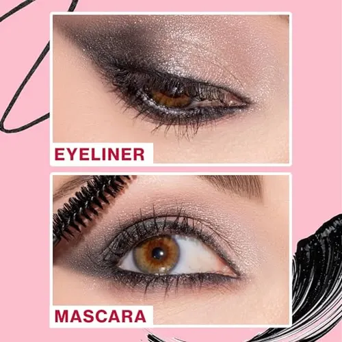 Set De Rímel Y Delineador Voluminizador Date Or Dominate De