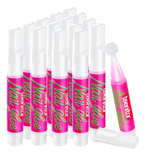 Pegamento Para Uñas Postizas Teenitor 15x2ml, Uñas