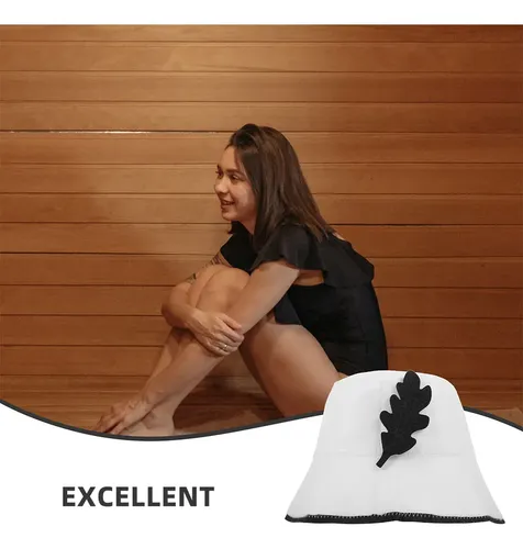 Gorro De Sauna De Fieltro Para Ducha Y Baño, Gorro De Vapor