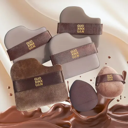 Conjunto De Base Cor Chocolate Rápido, 6 Unidades