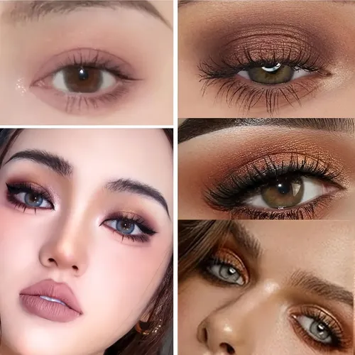 Paleta Nude Brown & Rose Gold, Duradera Y Delineador De Ojos