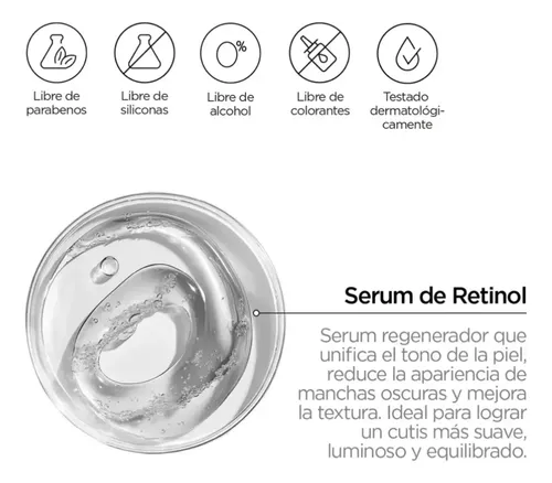Revox B77 Retinol Serum Unifying Regenerator Facial 30ml -9c
