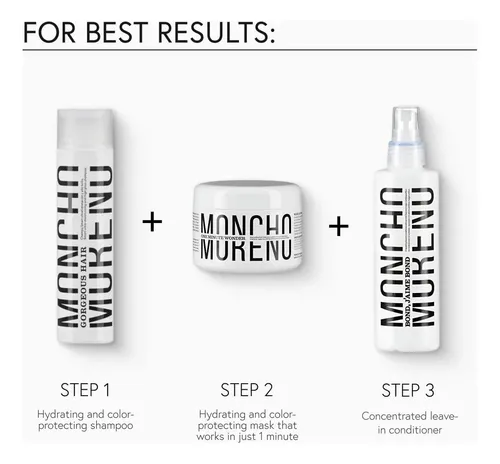 Mascarilla Capilar Moncho Moreno 240ml Reparadora E Hidrata