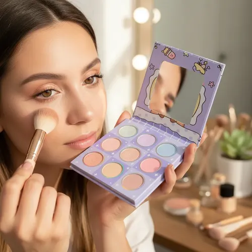 Sombra De Ojos Personajes Sanrio Capibara Stitch Make Up