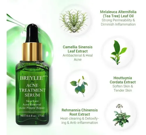 Tratamiento Para Acne Serum Comedones Pieles Grasas Importad