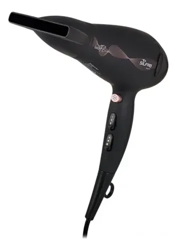 Silfab Secador De Pelo By-568 Max Flow  Negro