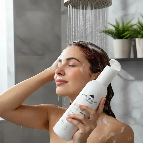 Shampoo La Puissance Keratina Antifrizz Cabello Dañado 300ml