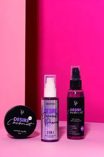 Aceite Masajes Y Lubricante Intimo Sexitive Sabor Coco 60 Ml