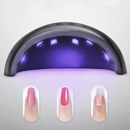 Cabina Uv Led Para Uñas Panda 36w Lampara Unas Manicuría