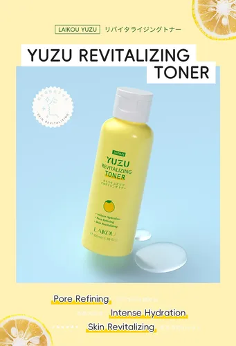 Laikou Yuzu Toner: Iluminador Y Refrescante – Piel De