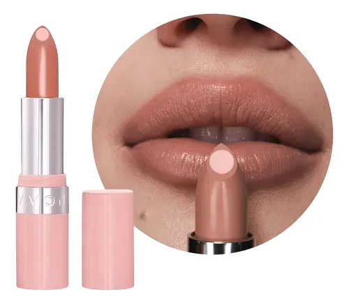 Labial Barra Avon Batom Radiante Malva Suave Cremoso