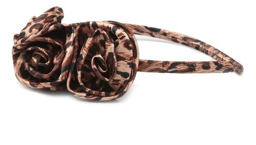Vincha Para El Pelo Mujer Animal Print Leopardo