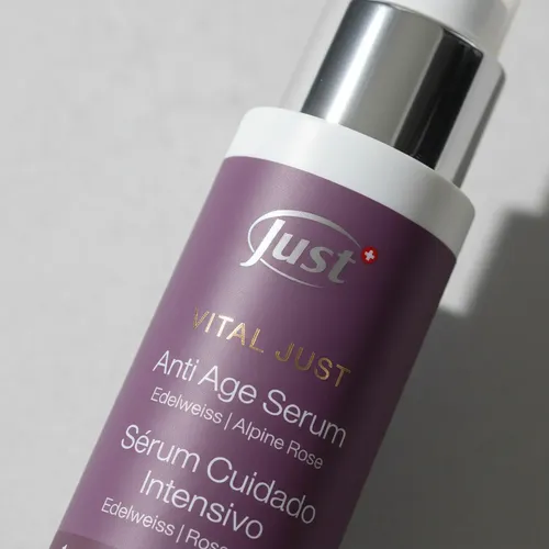Vital Just Serum Cuidado Intensivo Edelweiss Rosa Alpina 30g Sensible Día/noche