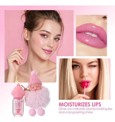 Brillo De Labios De Tres Piezas Que Cambia De Color Con Llav 6ml*3 Pcs