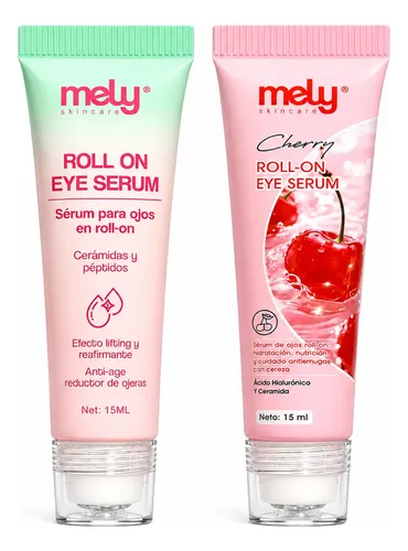 Serum Contorno De Ojos Roll On Mely Ojeras Bolsas 15ml